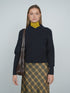 Point Varsity Plaid A-Line Slip Skirt